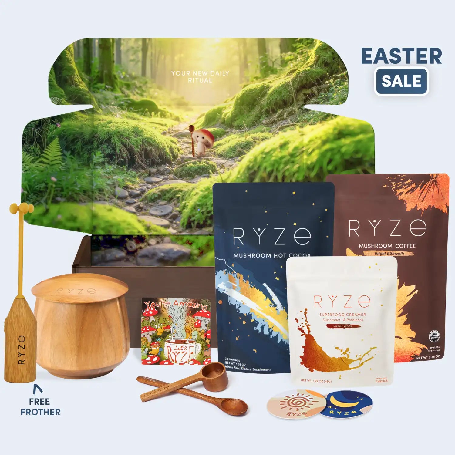 RYZE Ritual Set (Cocoa + Coffee)