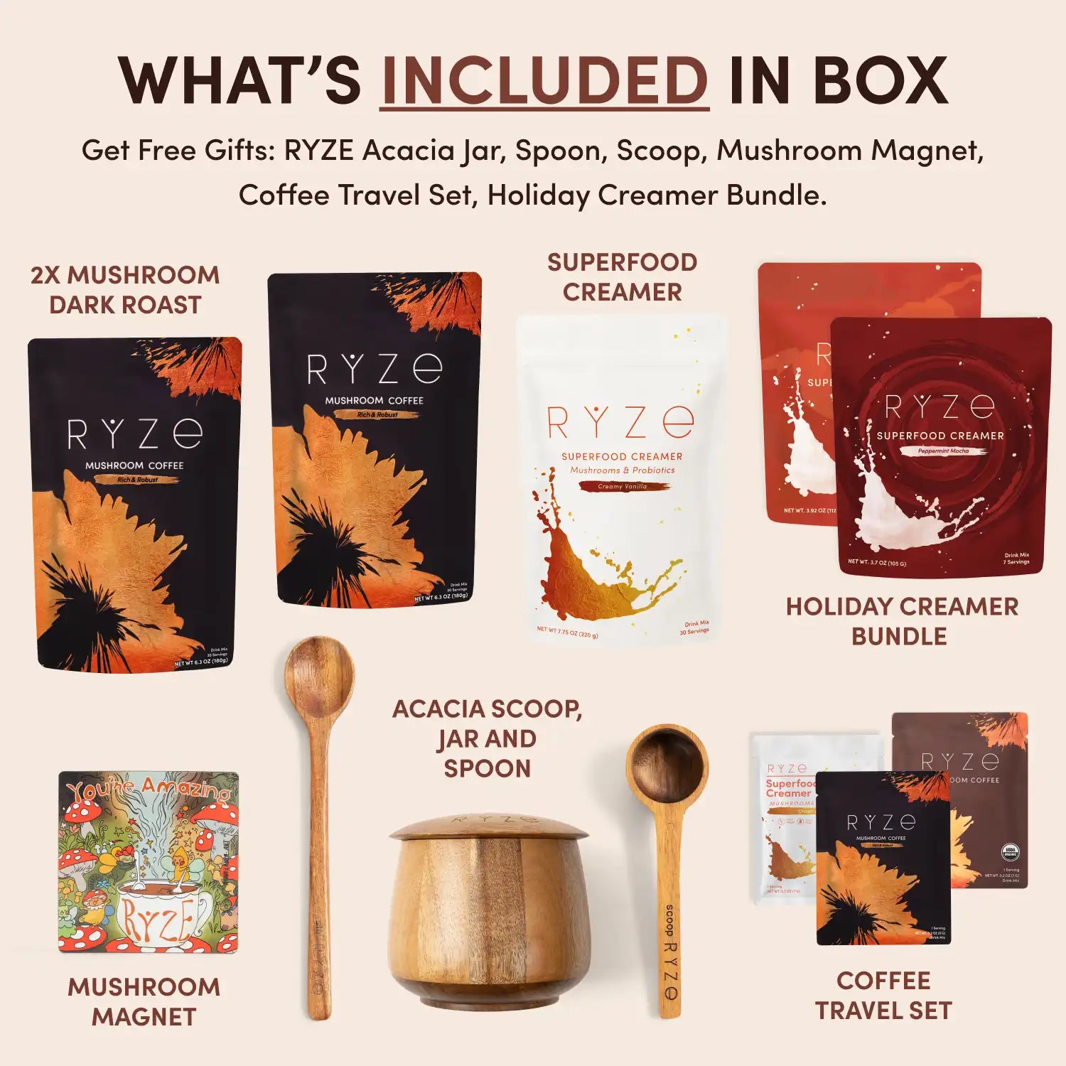 RYZE Ritual Set Dark Roast