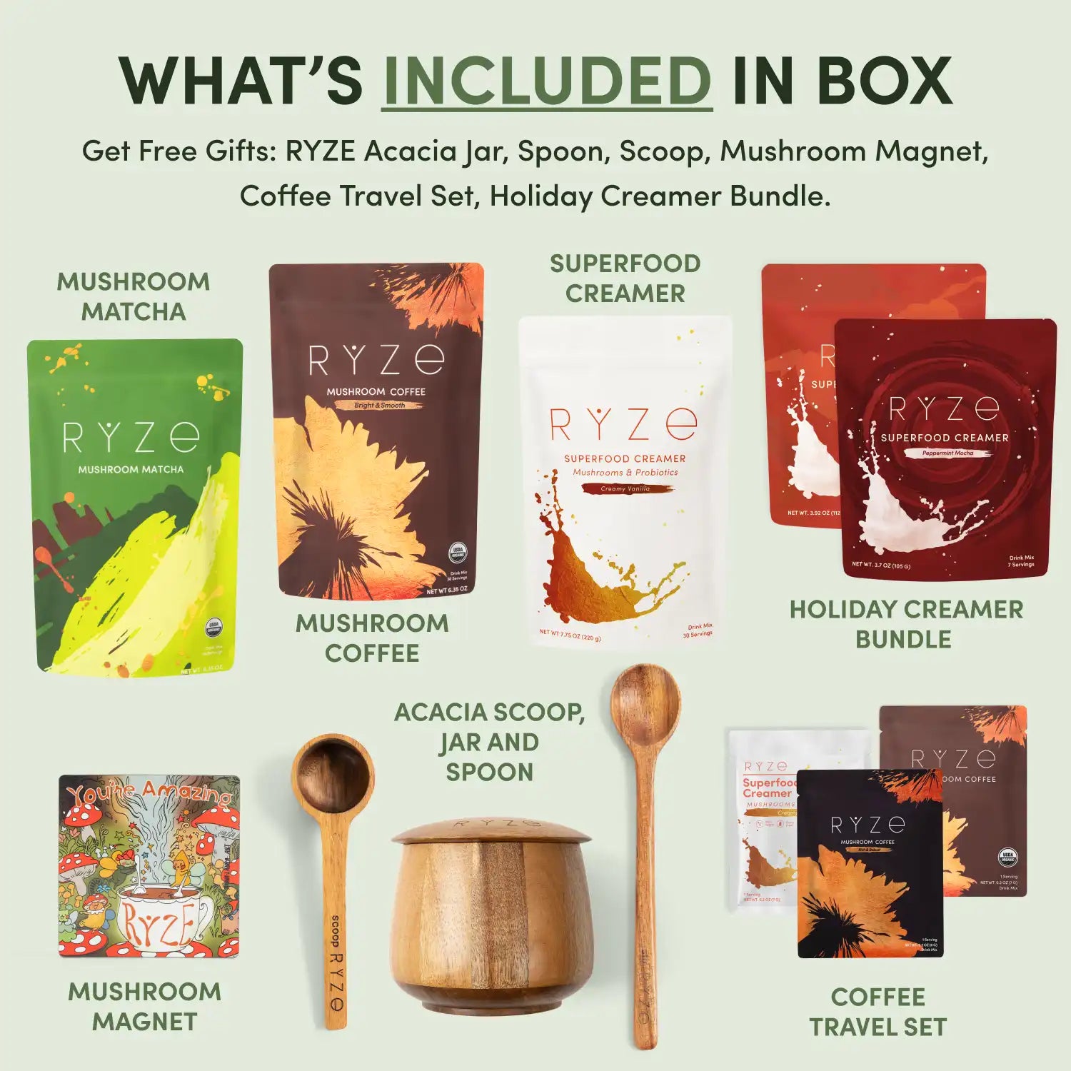 RYZE Ritual Set (Matcha + Coffee)