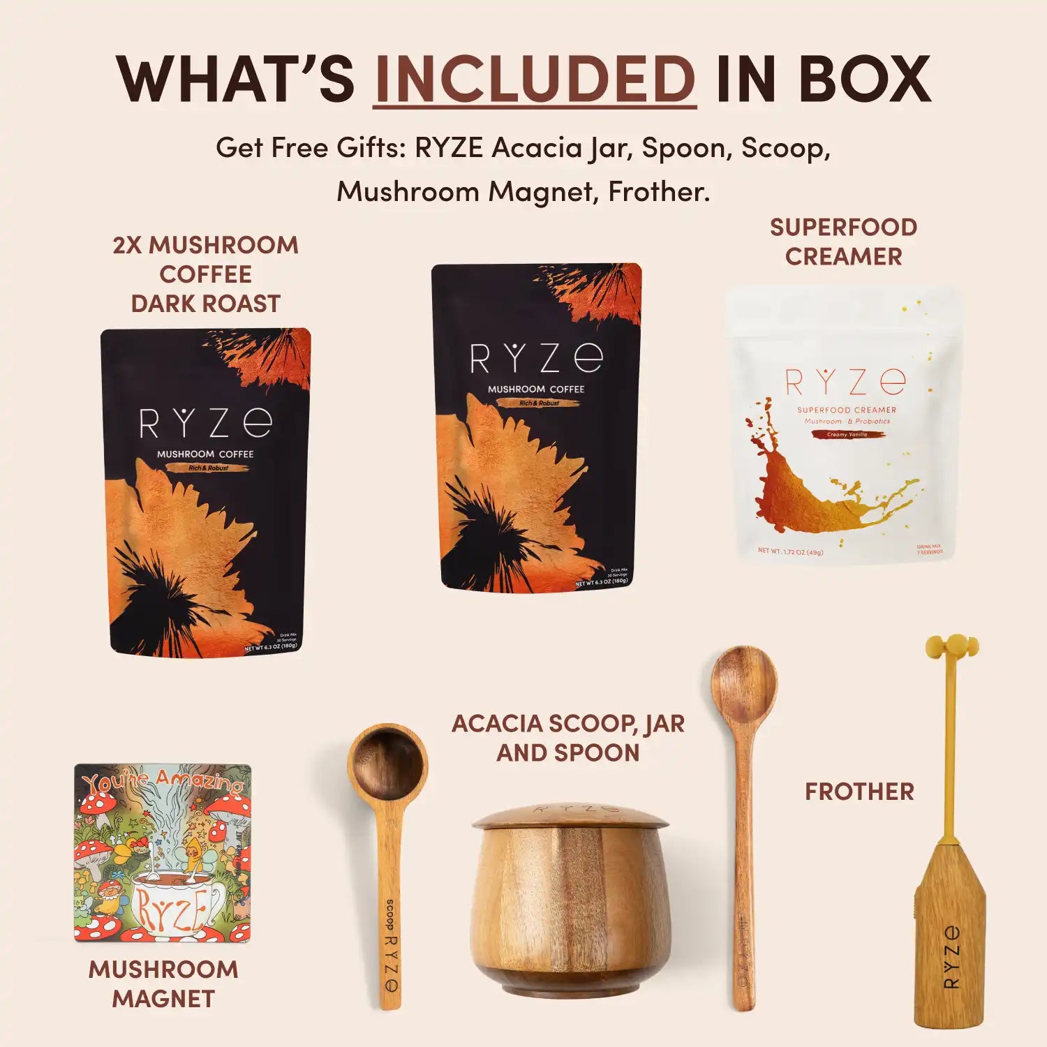 RYZE Ritual Set Dark Roast