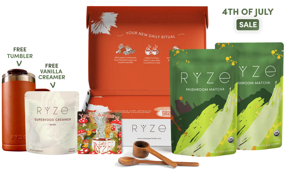 <tc>Trousse de départ Matcha aux champignons (60 portions)</tc>