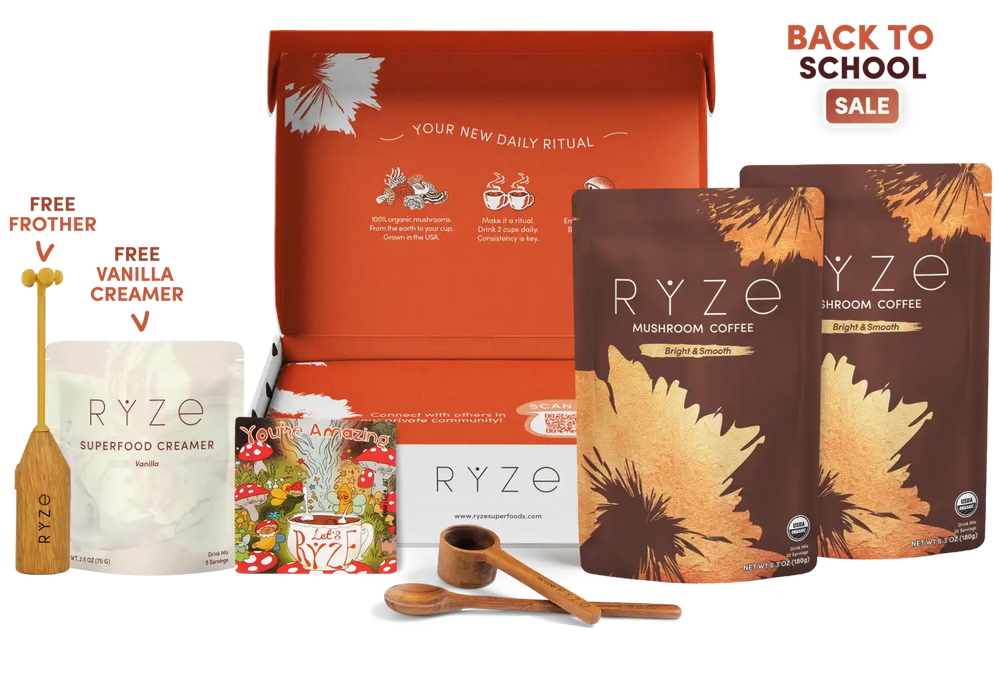 Mushroom Coffee Starter Kit (60 servings)