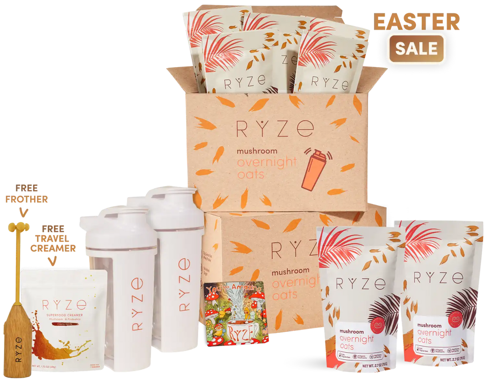 <tc>Mushroom Overnight Oats</tc> (28 <tc>porciones</tc>)