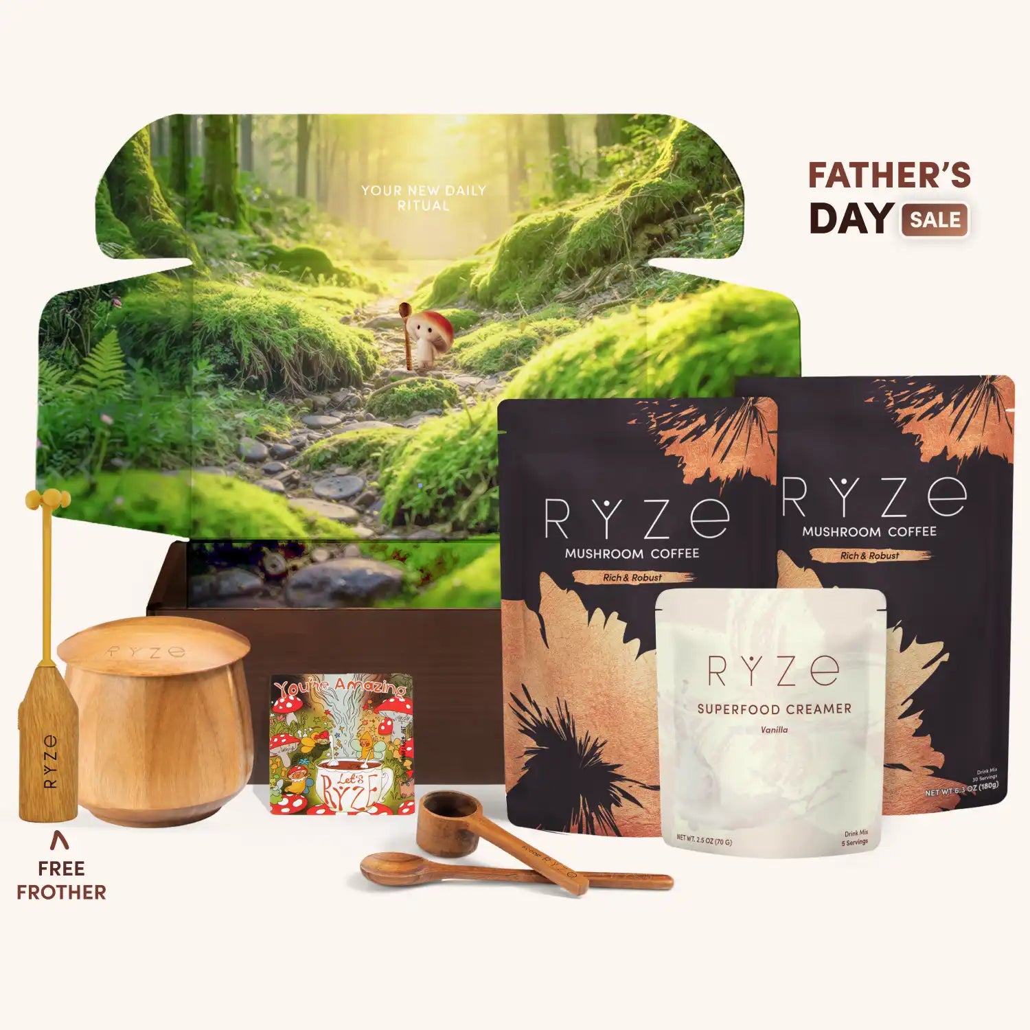 RYZE Ritual Set Dark Roast
