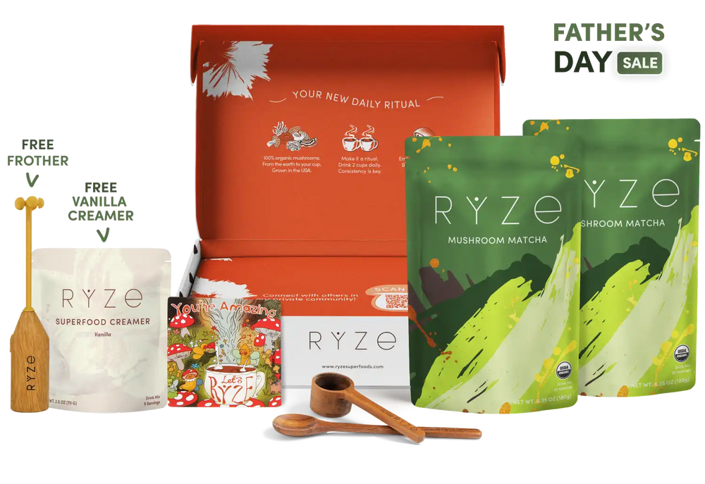 Mushroom Matcha Starter Kit (60 Servings)