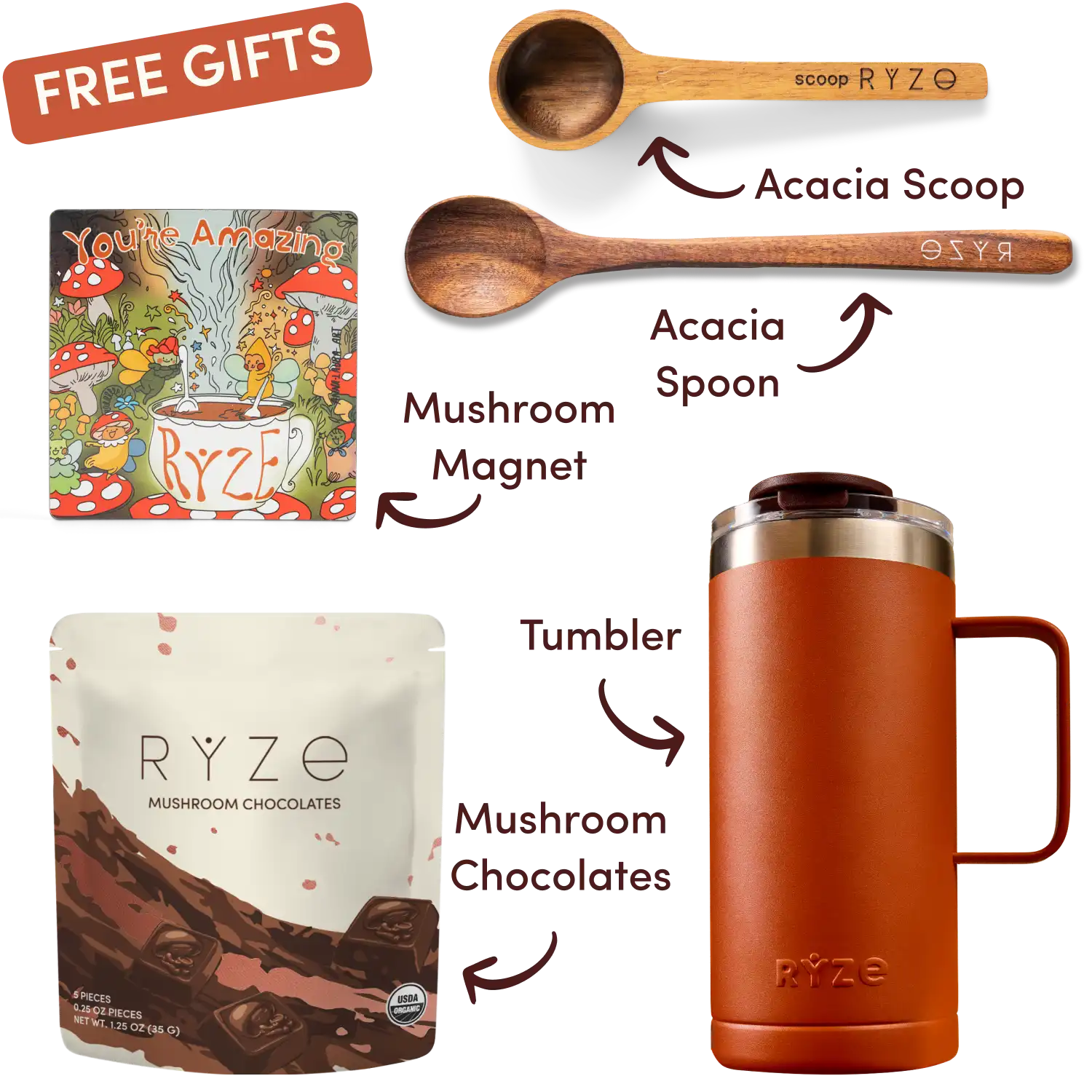 Mushroom Coffee Starter Kit (60 servings)