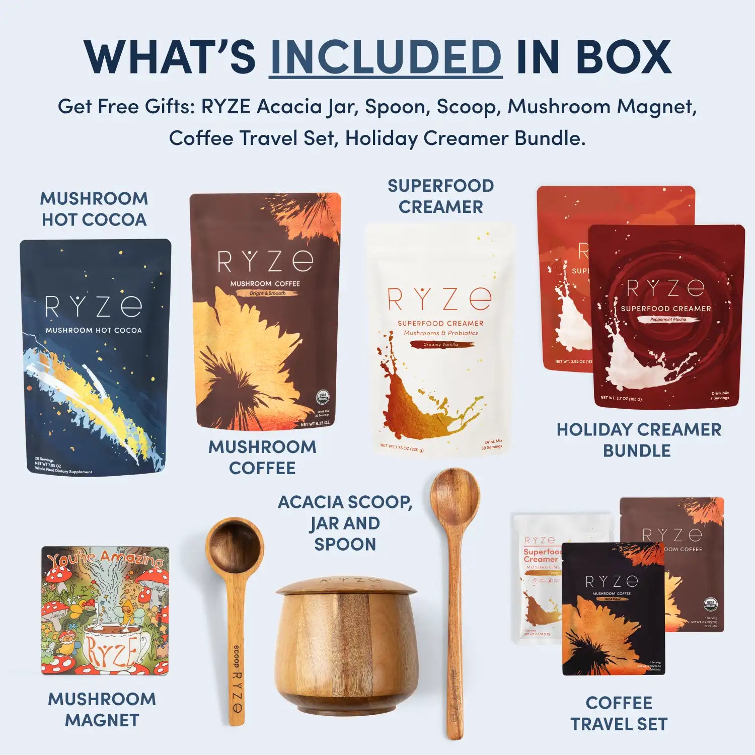 RYZE Ritual Set (Cocoa + Coffee)